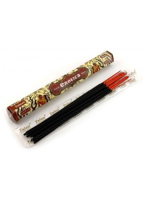 Аромапалочки (Tulasi) шестигранник Erotica (Эротика) (Tulasi) (6/уп) шестигранник Darshan (316718476)