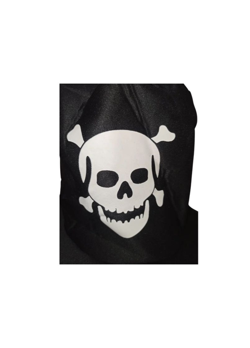 Капелюх Хелловін Череп one size чорно-білий Jannet Капелюх (360920676)
