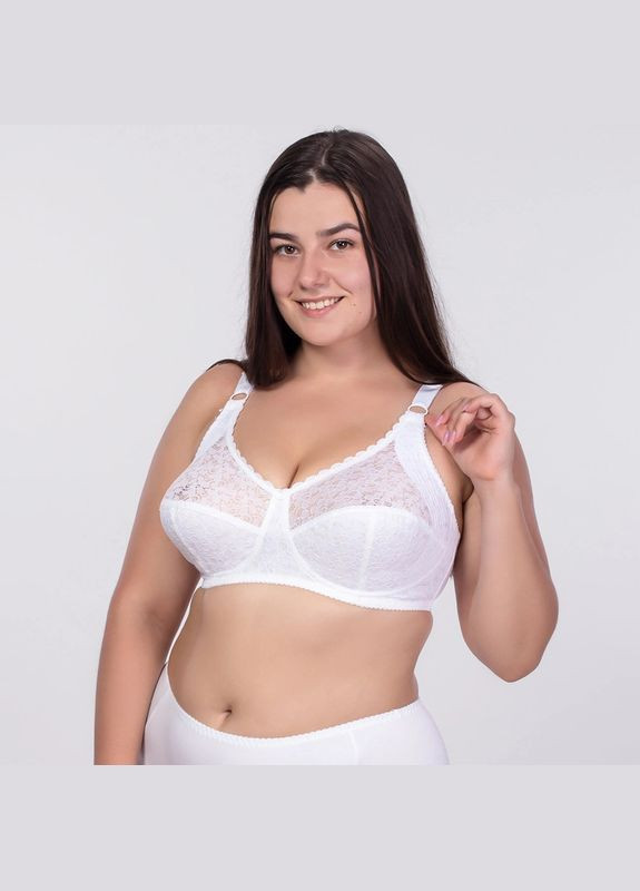Белый бюстгальтер без косточек с мягкой чашкой Elita без косточек