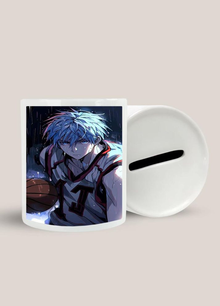 Копилка для денег Аниме Баскетбол Короко #0015 белая керамическая No Brand (315046267)