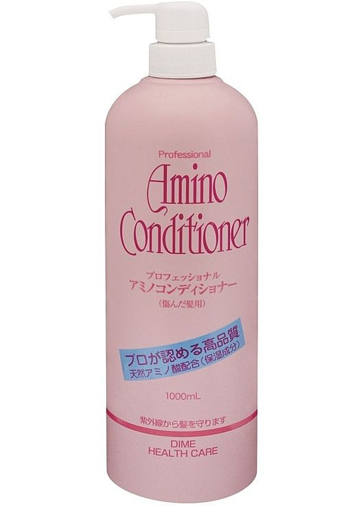 Професійний кондіціонер для пошкодженного волосся з амінокіслотами Professional Amino Shampoo 1000ml (1380525-16854233) Dime Health Care (369491316)