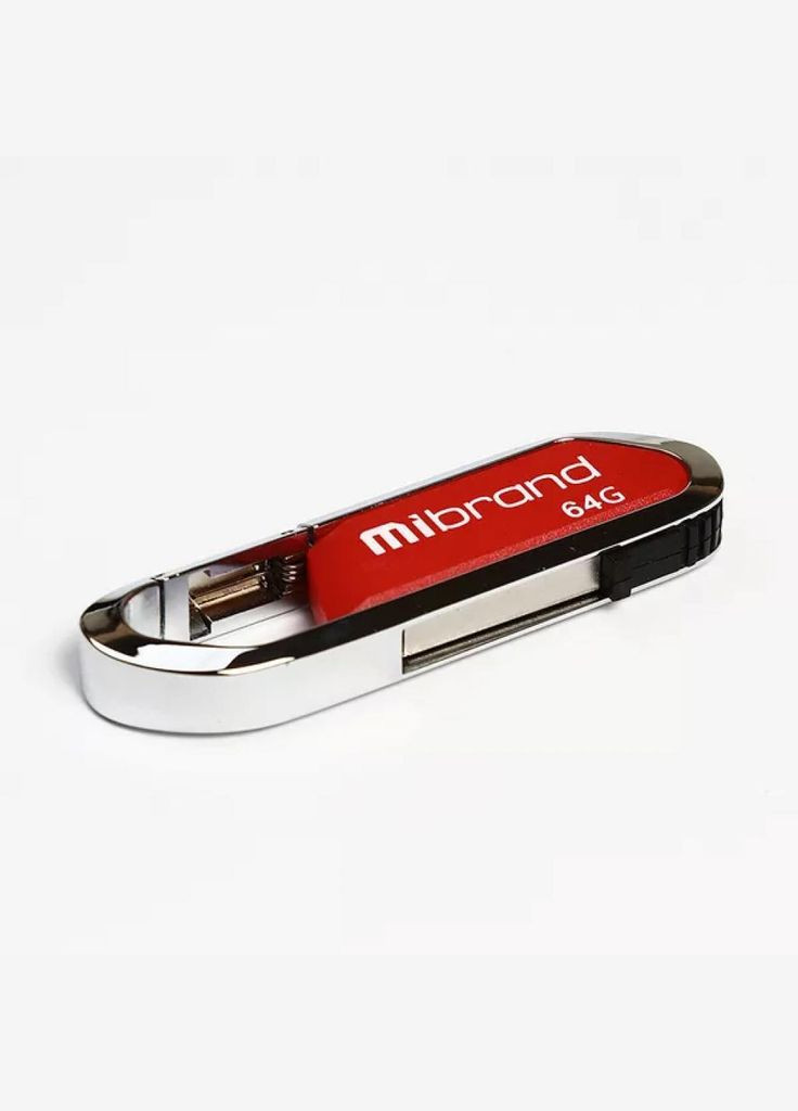 USB флеш накопичувач (MI2.0/AL64U7DR) Mibrand 64gb aligator red usb 2.0 (268144425)