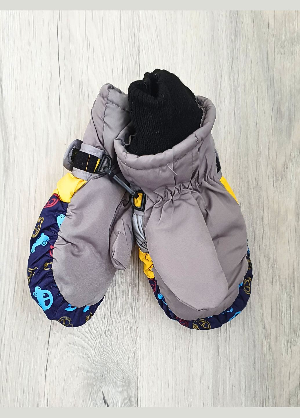 Балонові рукавиці на флісі для хлопців,0-2 роки No Brand (305234553)