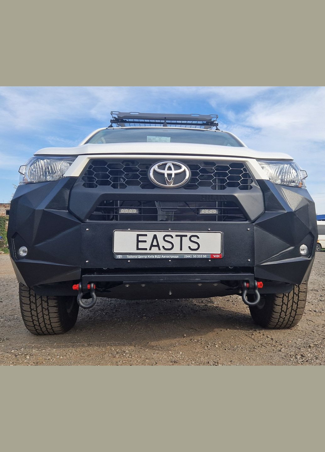 Передний силовой бампер для Hilux 2024г. Toyota (343215912)