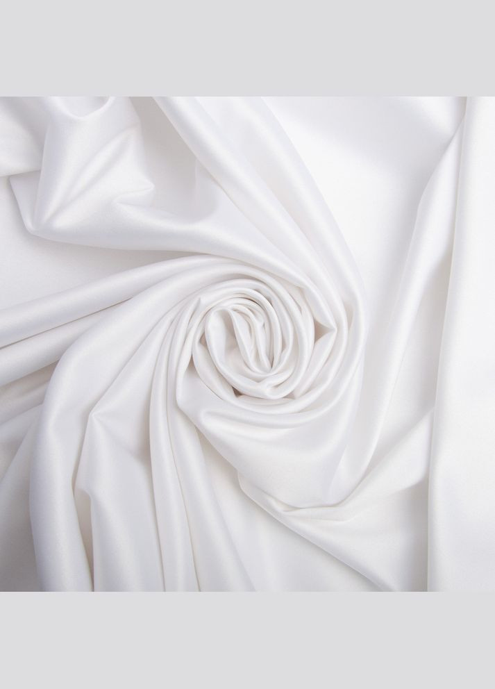 Тканина плательна атлас Дана біла IDEIA (275870031)