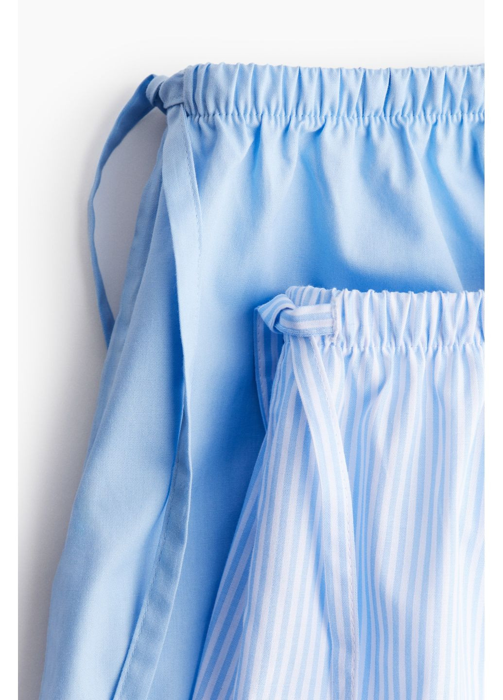 2 хлопчатобумажных поплиновых шорт для сна. H&M (371497915)