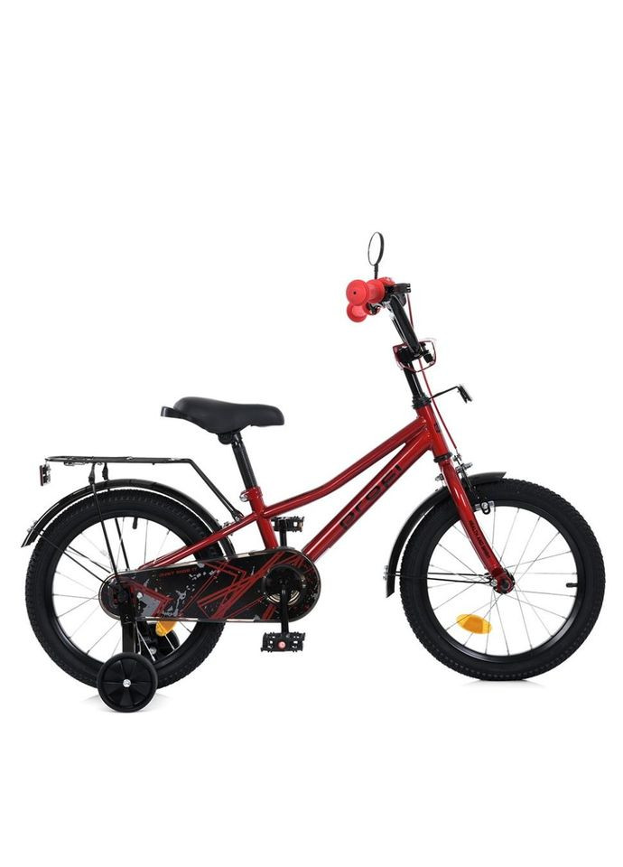 Велосипед дитячий MB 16011-1, 16 дюймів, червоний PROF1 (370977968)