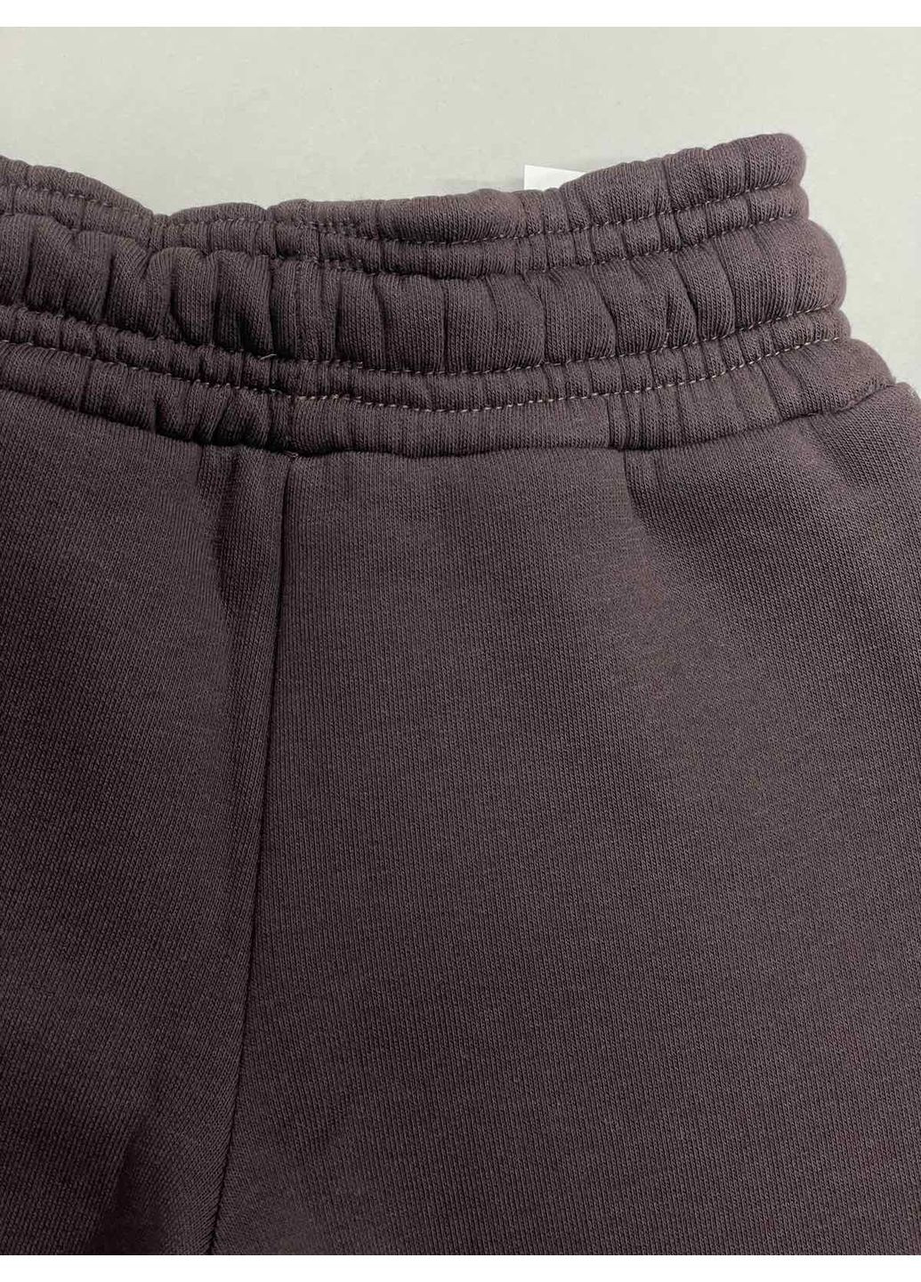 Коричневые зимние брюки No Brand