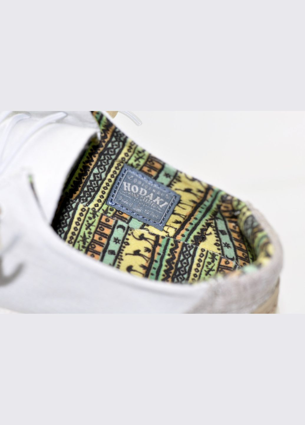 Белые женские мокасины Hodaki