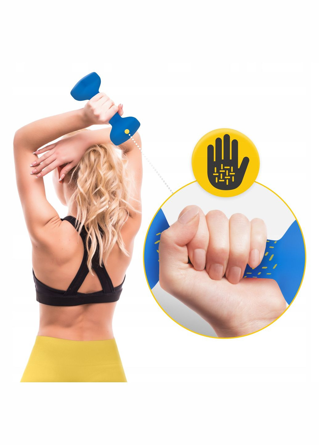 Гантели виниловые Classic 2 x 2 кг () 4FIZJO P-5907739311979 (341528840)