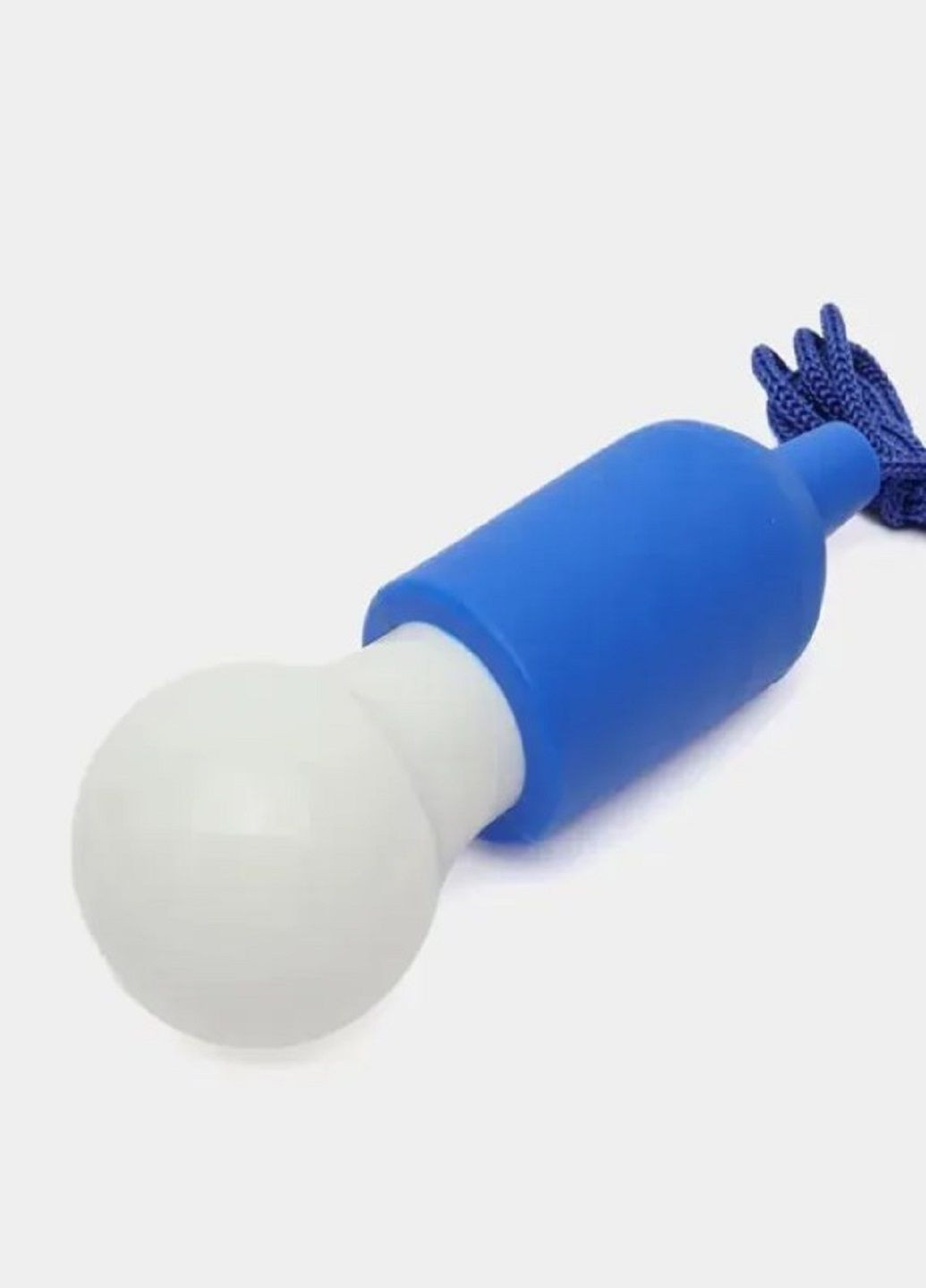 Ручной светодиодный фонарь лампочка на шнурке TY 6088 светильник кемпинговый на батарейках Синий VTech (299715360)