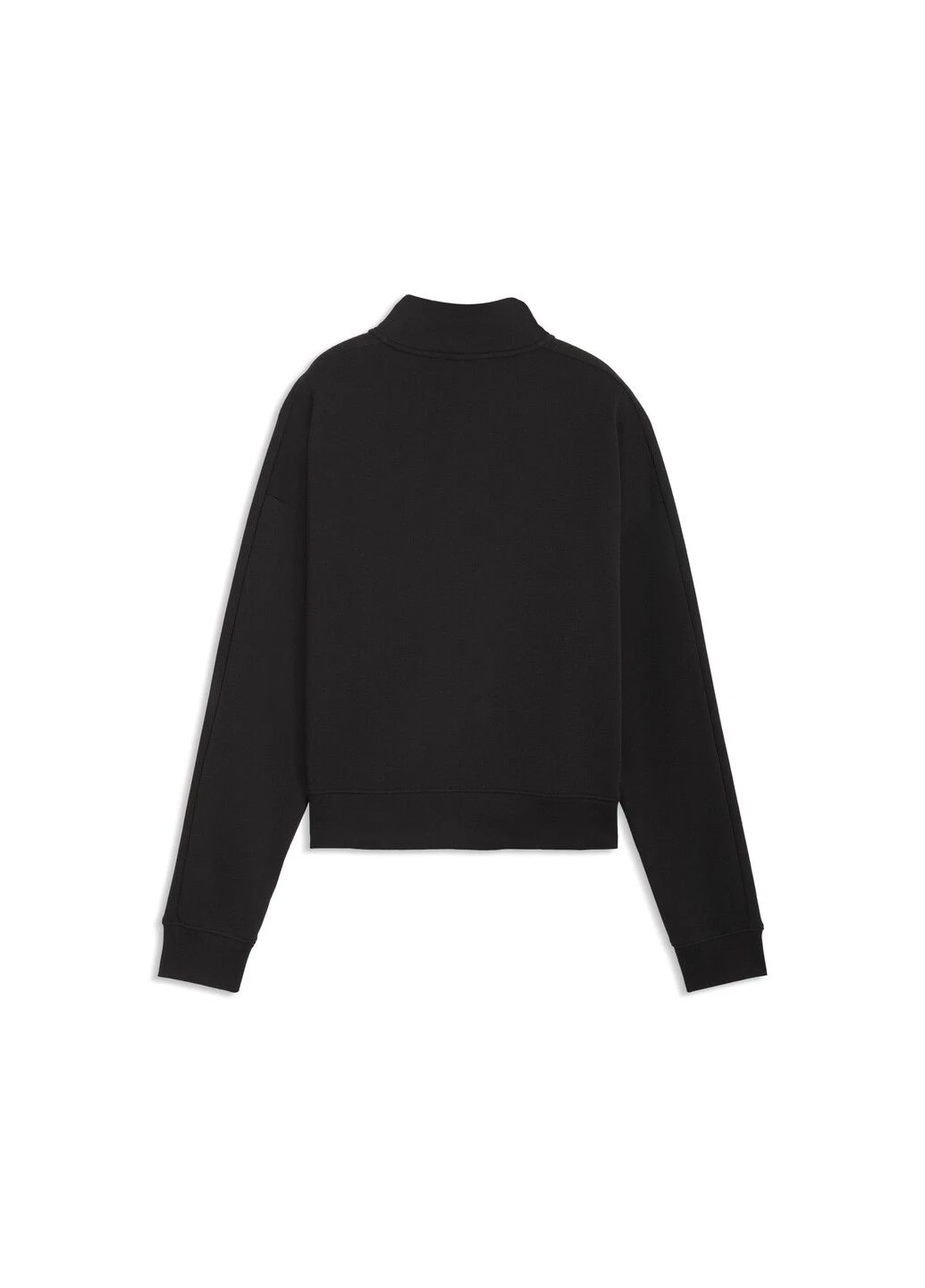 Черный кофта class relaxed half-zip sweatshirt women Puma однотонный (379996036)