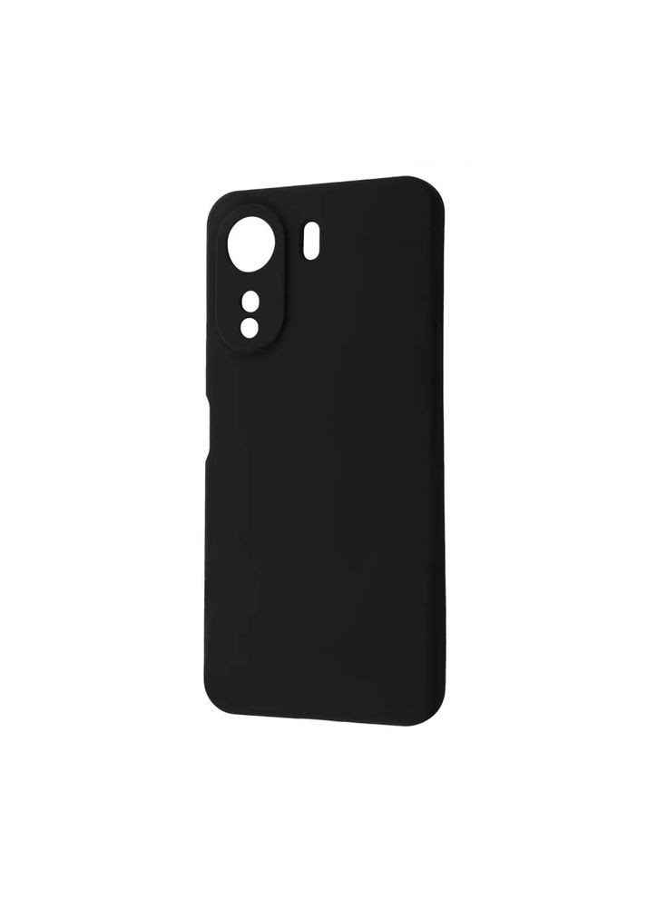 Чохол-накладка Full Silicone Cover для Xiaomi Redmi 13C 4G/Poco C65 Black Wave (341491474)