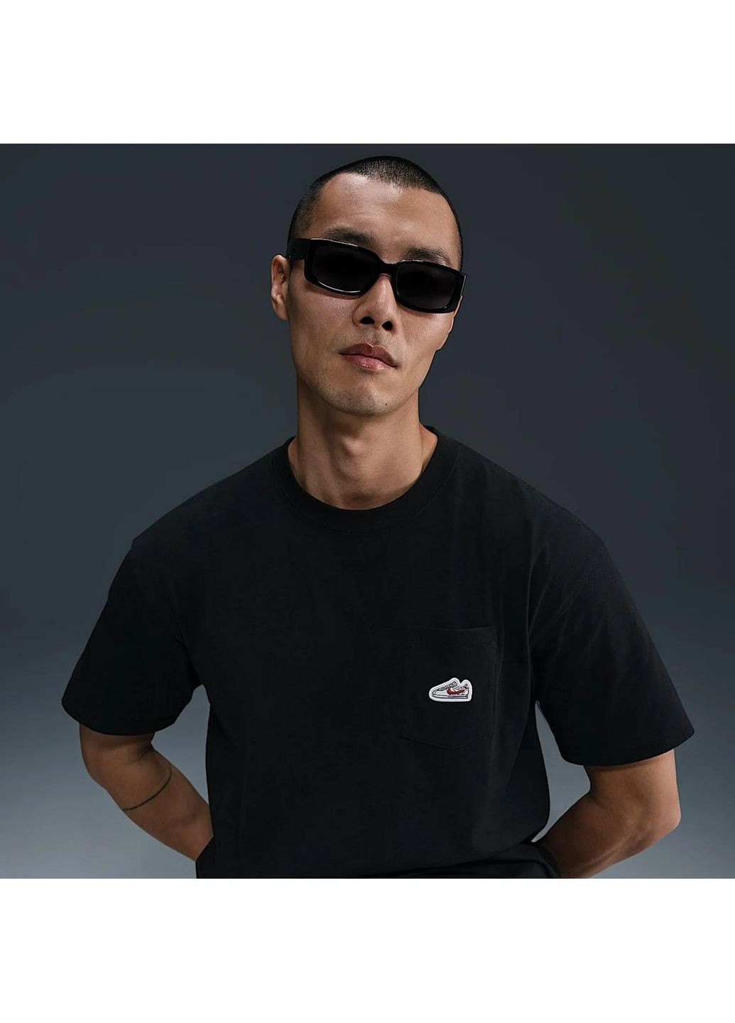 Черная футболка мужская sportswear max90 t-shirt black Nike