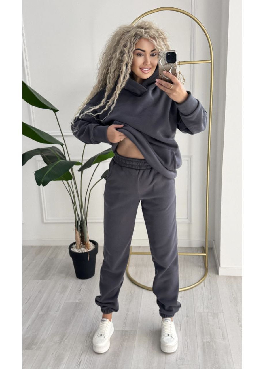 Женский теплый костюм с капюшоном Fashion (362476061)