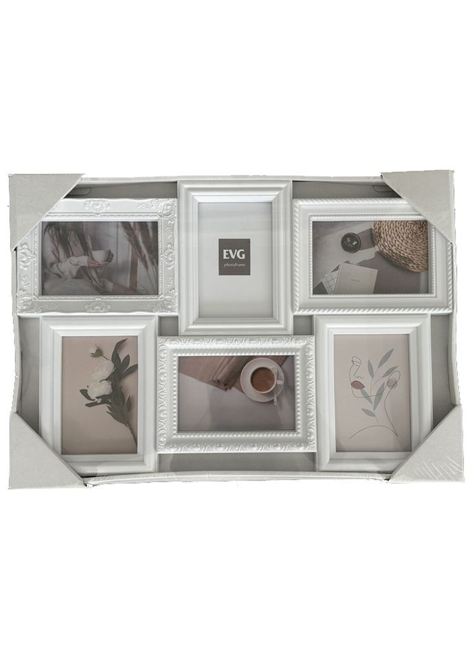 Мультірамка INNO ZB-6-3753 WHITE COLLAGE 6 (6812241) EVG (316531571)