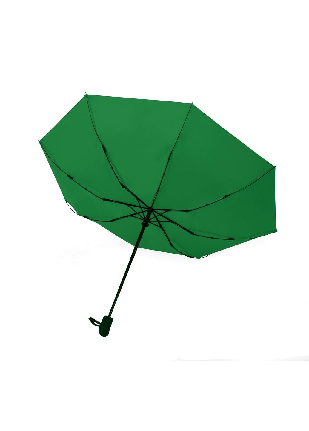Зелена} парасолька складна автоматична зелена 5005-66 Discover велика система антивітер (305589670)