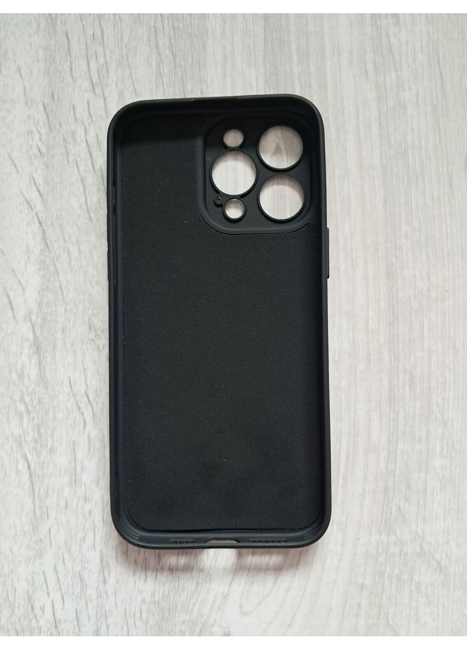 Чохол на 15 pro max Чорний силіконовий Silicone Case full No Brand (360896553)