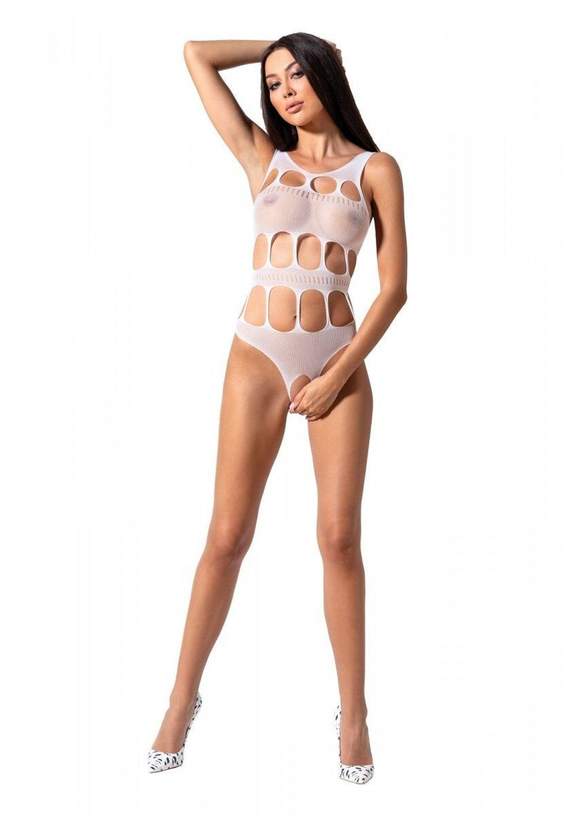 Сексуальний боді з вирізами BS083 white Passion (297572183)