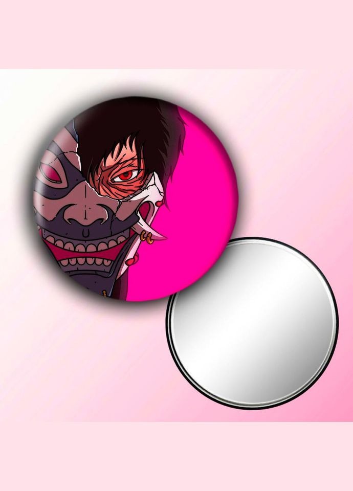 Зеркальце косметическое карманное Аниме Аватар #0010 с рисунком круглый 56 мм No Brand (309151889)