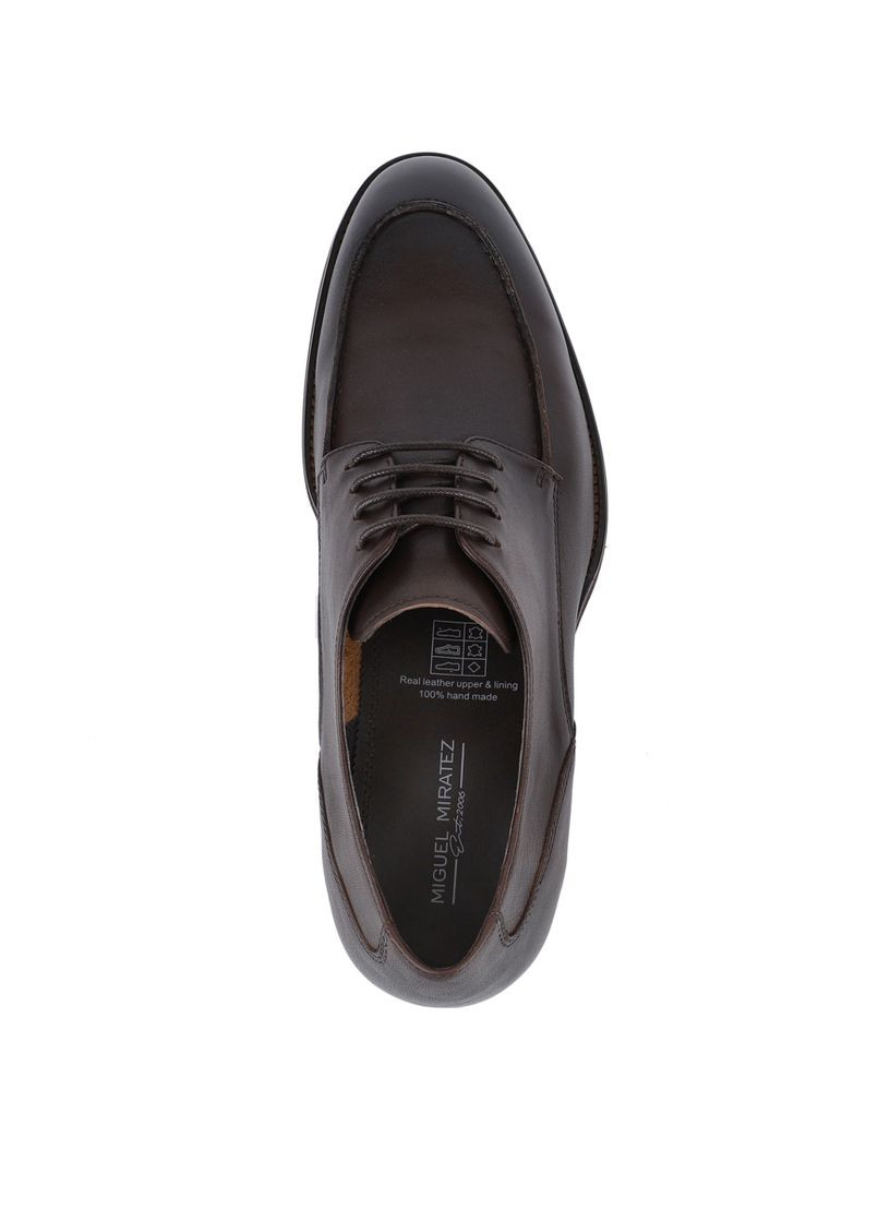 Чоловічі Туфлі 846-10-BC031 Коричневий Шкіра Miguel Miratez (259905709)