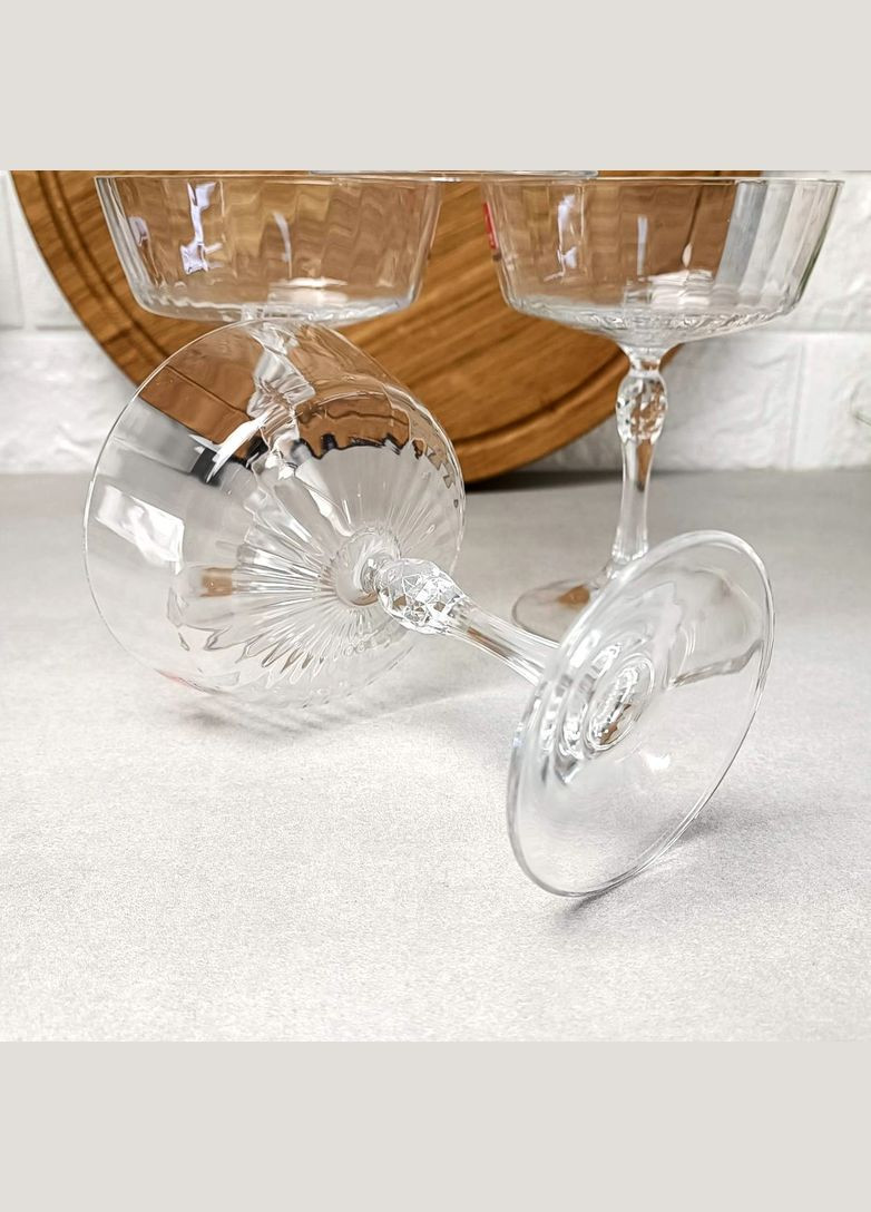 Набір келихів для шампанського America 275мл 4шт Bormioli Rocco (365814957)