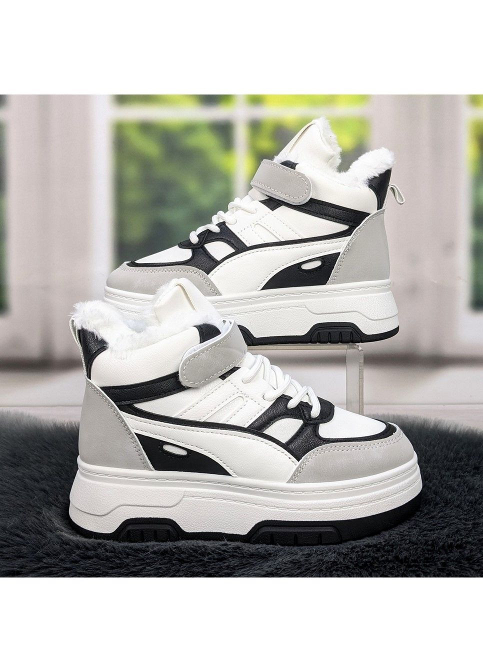 Черевики зимові дитячі для дівчинкина хутрі XIFA (307792993)