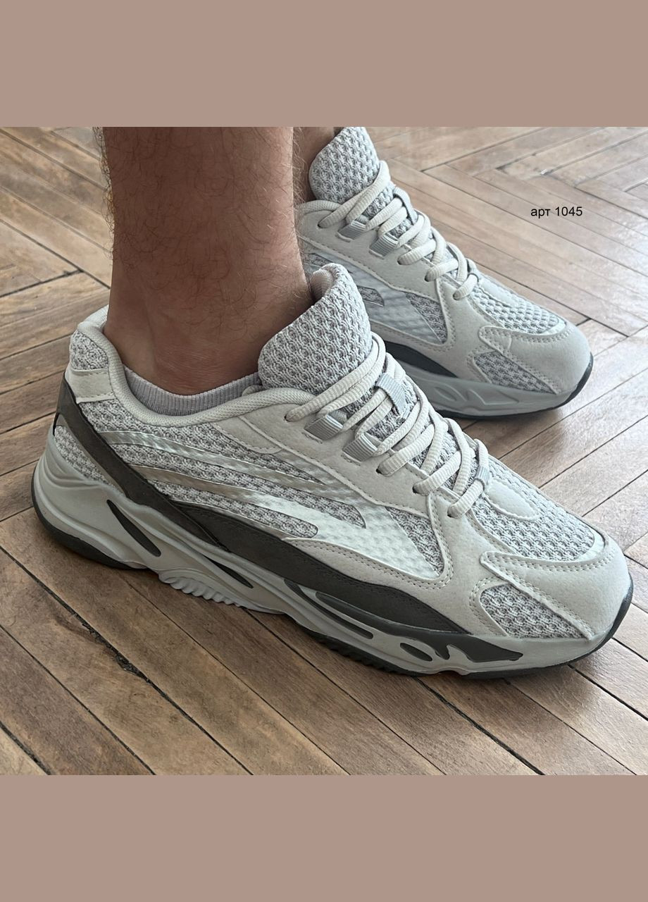Серые кроссовки мужские reflektive 700v2 grey Navigator yezzy 700v2