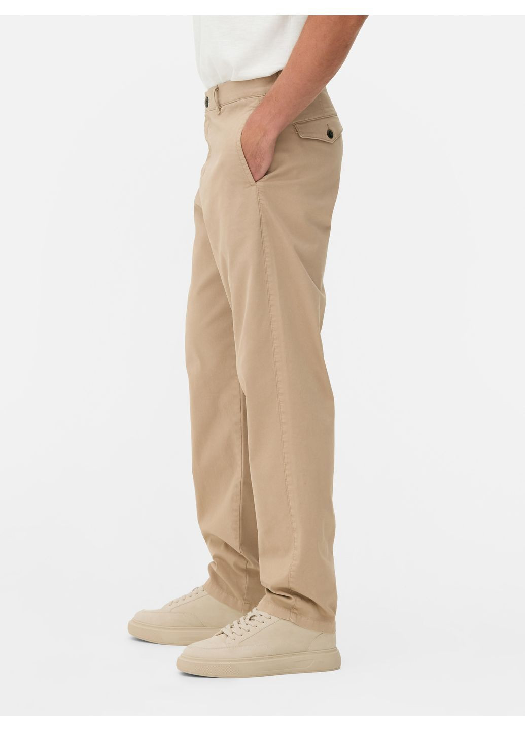 Бежевые брюки Primark