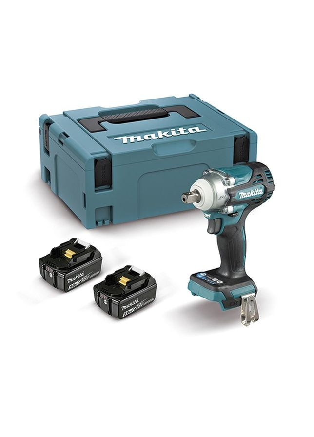 Акумуляторний ударний Електрогайкокрут DTW301RTJ LXT (18В, 330Нм, 1/2") гайкокрут + 2 АКБ, зарядний пристрій (4628) Makita (306737927)