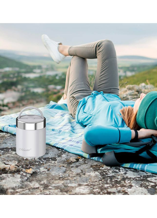 Термос харчовий MR-1649-50 White 500 мл білий Maestro (360642115)