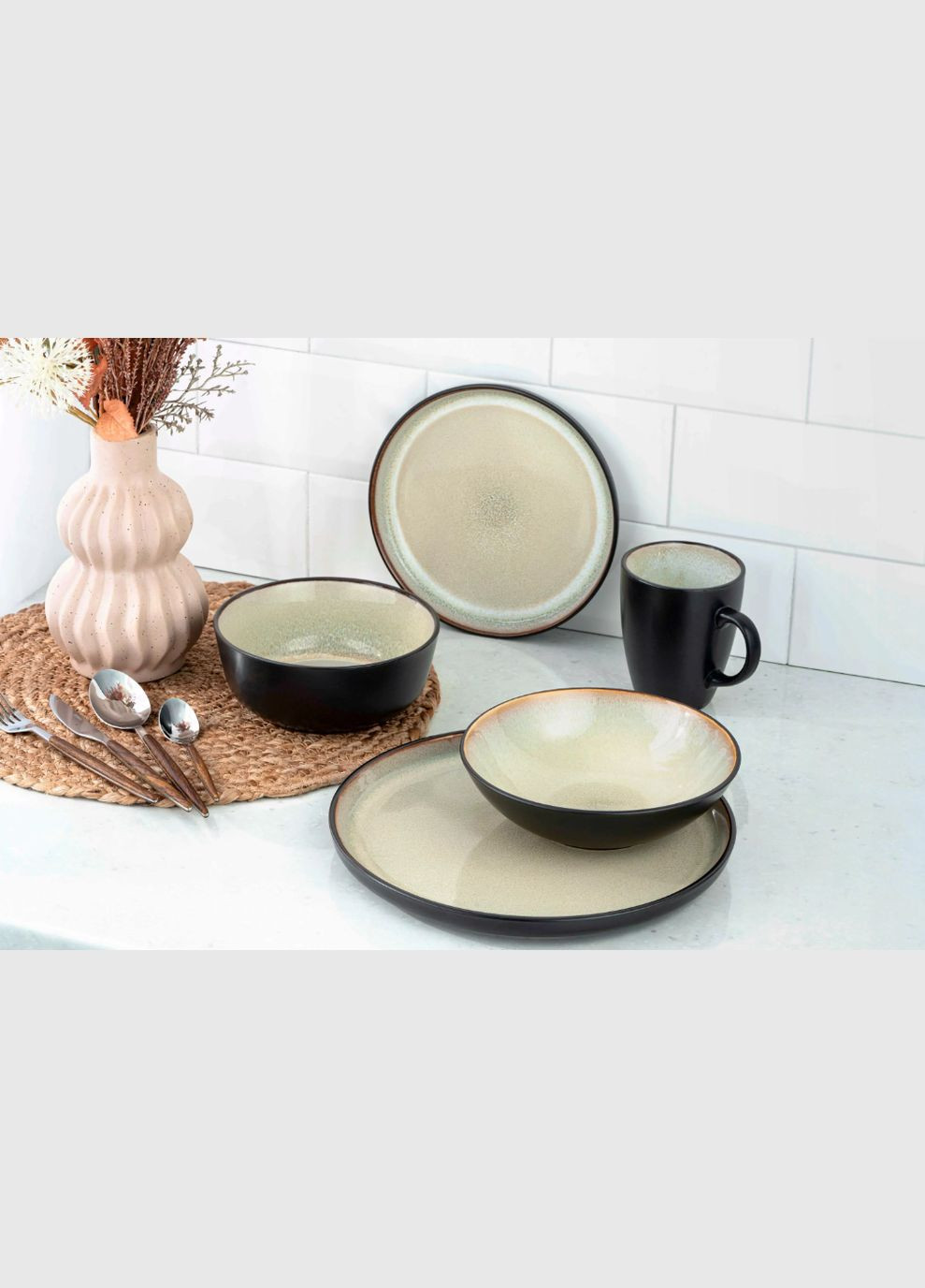 Набір посуду 18 предметів Bolzano AR0018BM Ardesto (335078016)