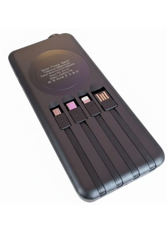 Зарядний пристрій повербанк Power Bank 50000 мАг Li-Ion з LED ліхтариком та набором кабелів (2104618801) No Brand (368902760)