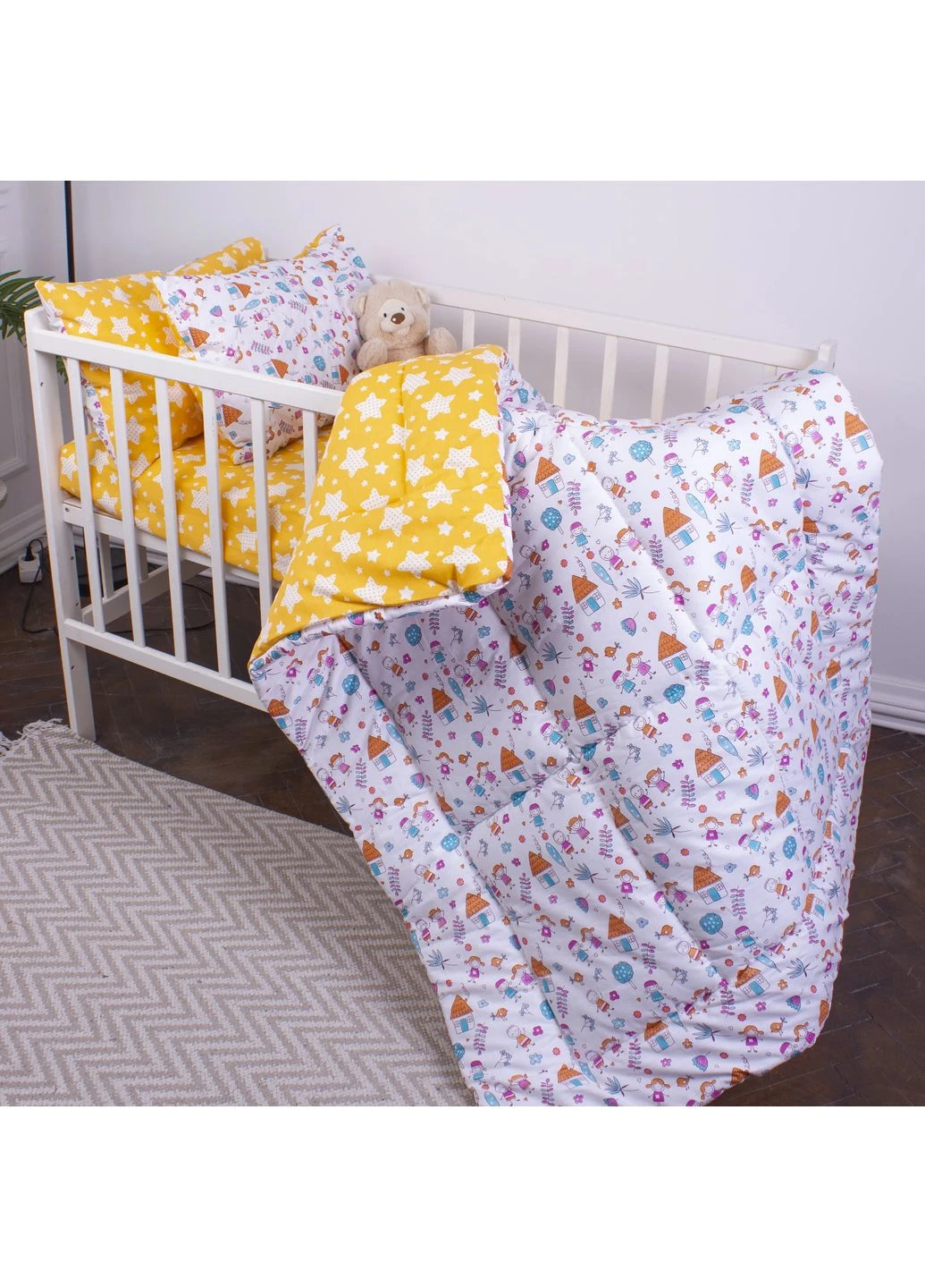 Комплект постельного белья Ranforce Elite JUNIOR 18-0002 Sweet Home Mirson (399962804)