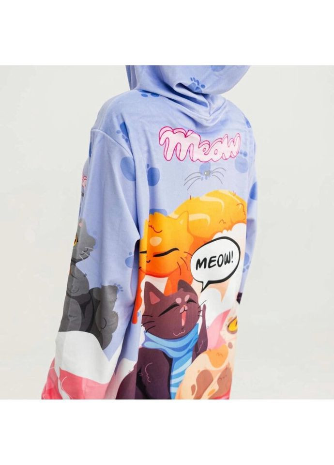 Кигуруми для взрослых Oversize 3D Котики Meow 3809_3_176 17189 176 см FlexDress (324623421)