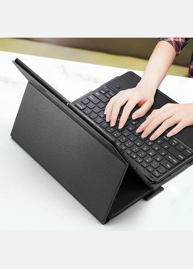 Чохол клавіатура Bluetooth Keyboard Touchpad для Samsung Galaxy Tab S7 11'' (T870/T875/T876B) Black Dux Ducis (324234572)
