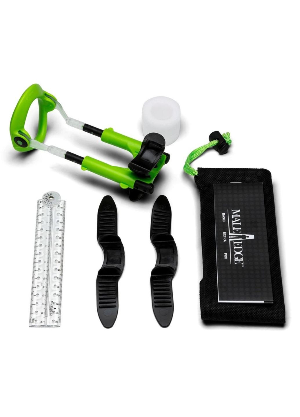 Экстендер для увеличения члена Male Edge Extra, ремешковый, масса всего 65 г, прочный пластик No Brand (366878140)