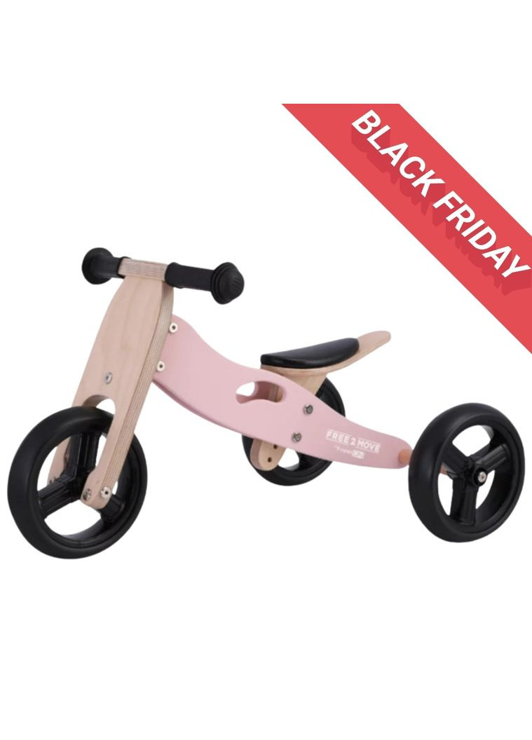 Біговел Free2Move 2в1, pink FreeOn (315894977)