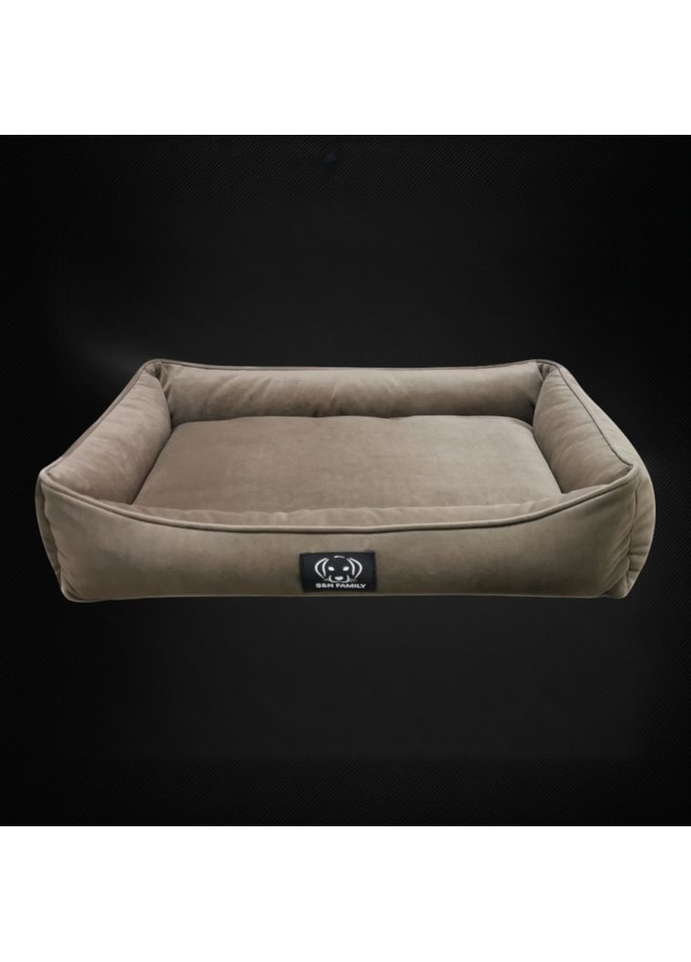 Лежанка 60х50х14см из текстиля для маленьких собак и котов "Bark" ( ) S&N Family (361204630)