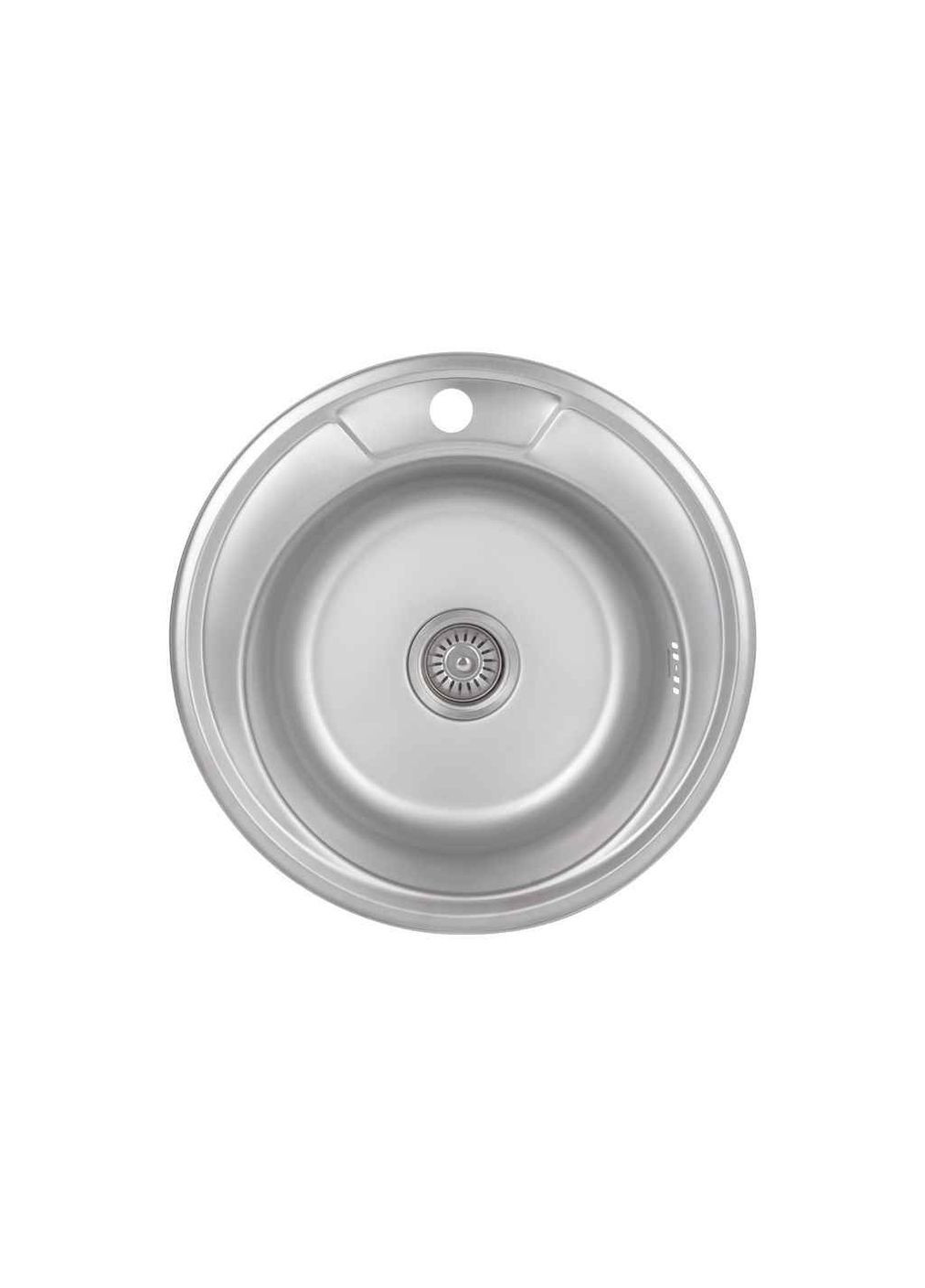 Мойка врезная 1 490-A, Satin 0,6мм BRIN490SAT06 Brinex (369145088)