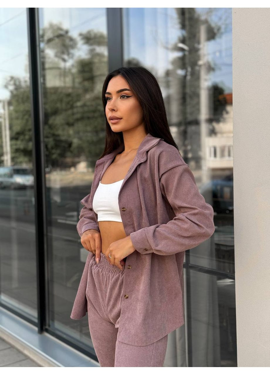 Костюм (сорочка+джогери) Fashion (357124095)