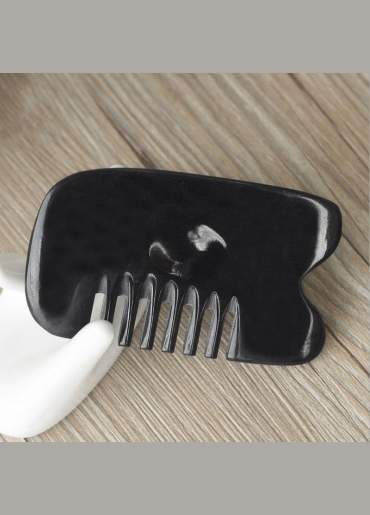 Массажер из угла Гуа Ша Расческа №1 No Brand (370957726)