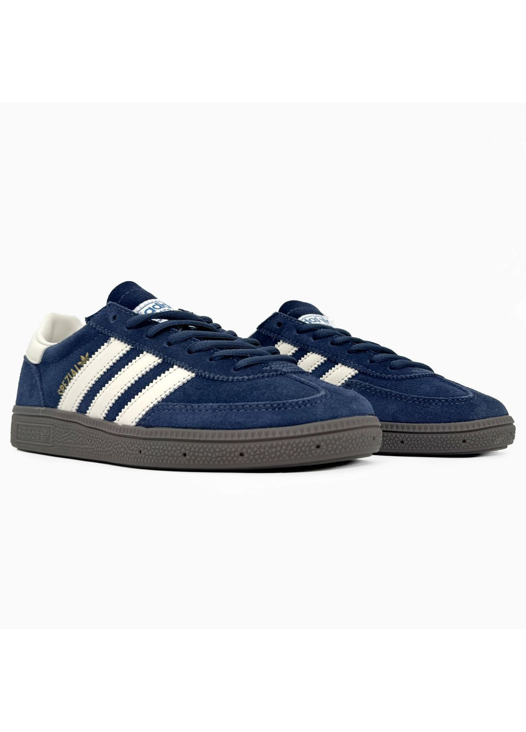 Цветные демисезонные кроссовки мужские adidas handball spezial indigo адидас специал индиго No Brand