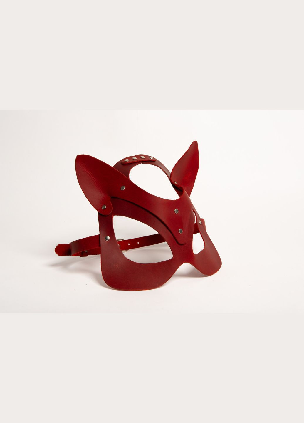 Маска шкіряна Play Cat червона MS-1 Edena (307925947)