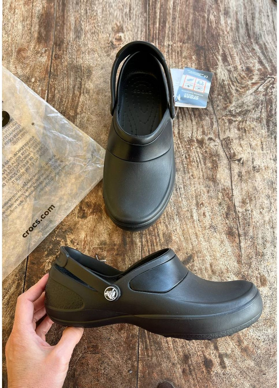 Крокс Мерсі Для Праці Жіночі Чорні Women's Mercy Work Black/Black Crocs Specialist (353304826)