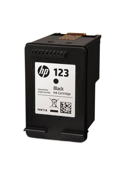 Картридж HP №123 (F6V17AE), Black, DeskJet 2130, 120 стр. Hewlett Packard (315028598)