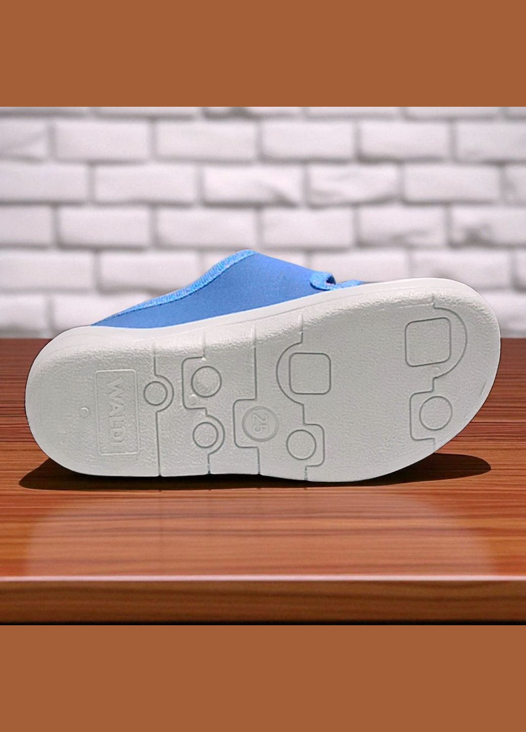Ортопедические тапочки на липучке для мальчика сменная обувь в садик Валді Waldi (340269052)