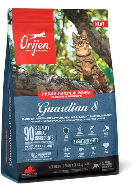Сухий корм для кішок всіх порід та вікових груп Cat Guardian 8 1.8 кг (o71891) Orijen (364786420)