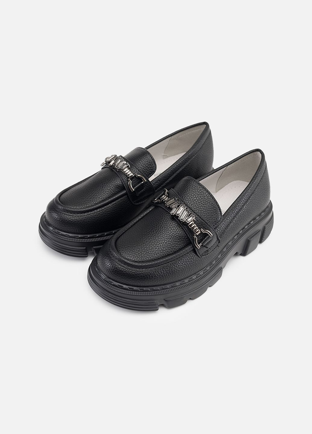 Черные туфли для девочки цвет черный cb-00253045 Yuki