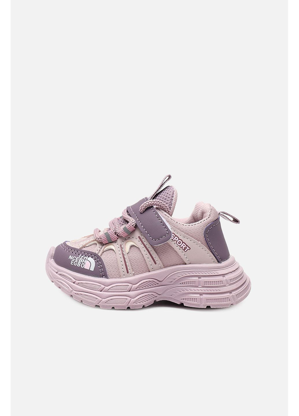 Бузкові осінні кросівки для дівчинки колір бузковий цб-00277766 Yuki